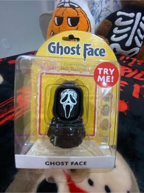 Ghost Face Figure Collectible - Black & White